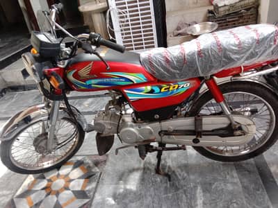 Honda CD70 | price 129500 | Model 2024| Lush Condition | Urgent Sale