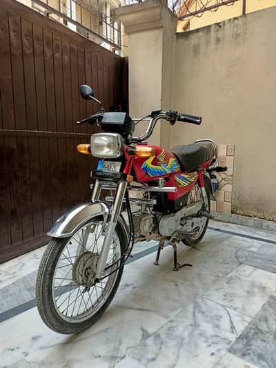 HONDA CD 70 2021 ISLAMABAD REGISTERED