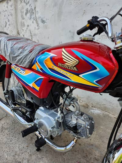 Honda cd 70 2026 model 2026 kay 4 month ki bike hai
