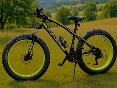 FAT TYRE GEAR CYCLE FOR SALE – URGENT SALE 