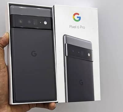 Pixel 6 Pro Official PTA 12/256 10/10 Lush 82 CC 100 BH with Box Cable
