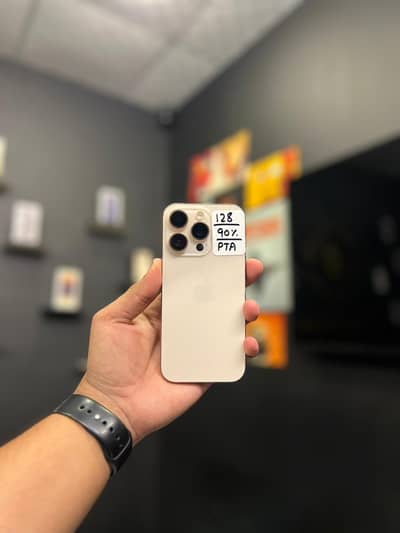 iPhone 16 Pro PTA Approved | 128gb | dessert titanium