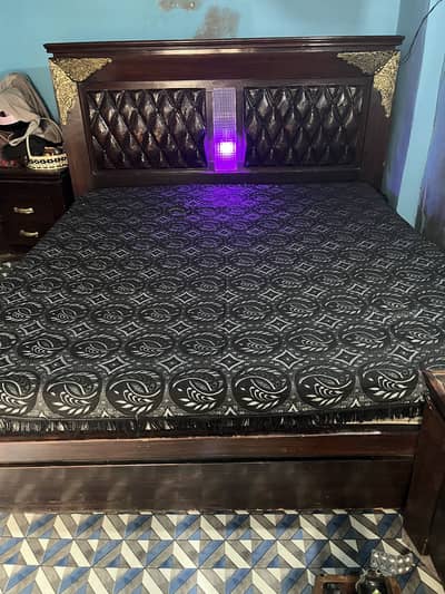 Bed, Wardrobe, Showcase, Dressing Table, Side Tables