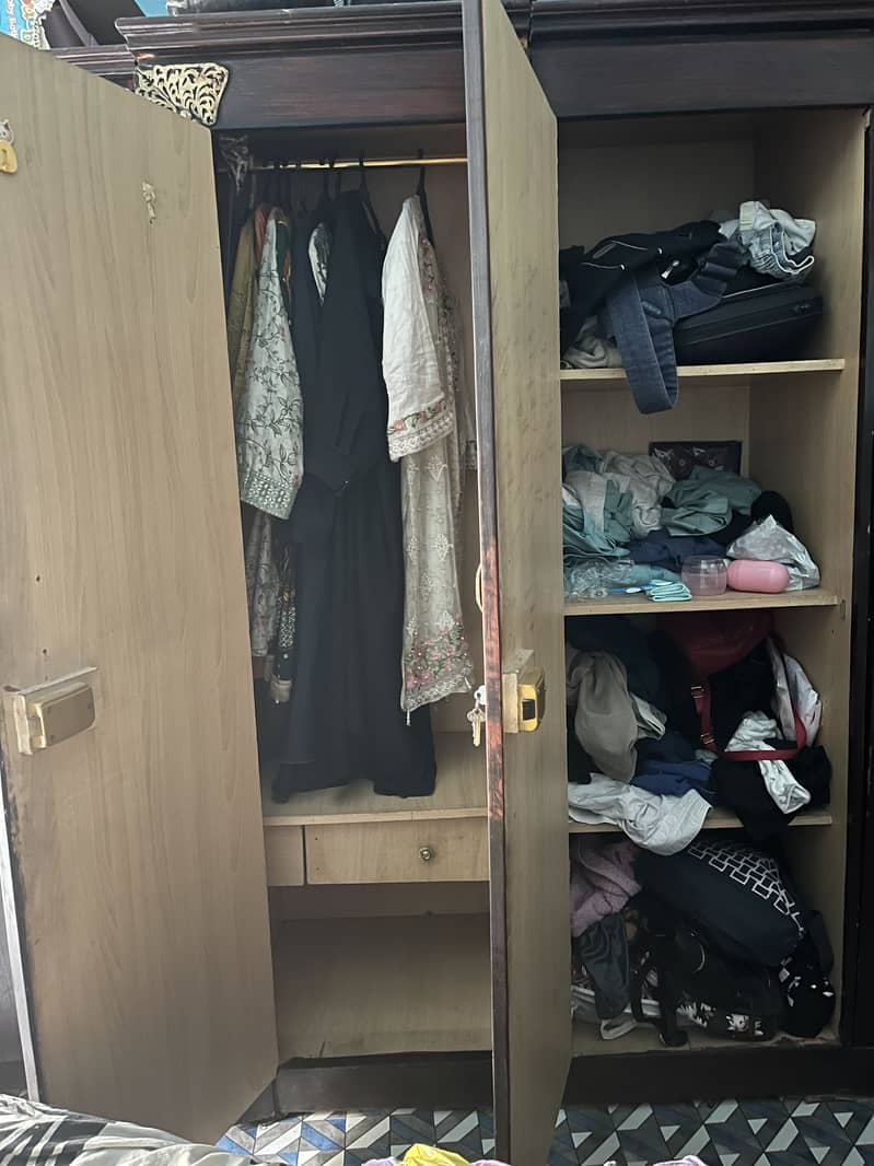 Bed, Wardrobe, Showcase, Dressing Table, Side Tables 1