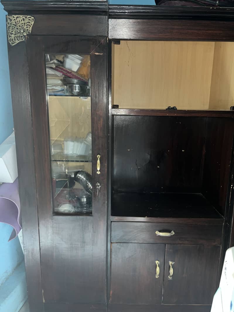 Bed, Wardrobe, Showcase, Dressing Table, Side Tables 2