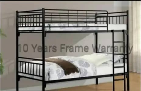 double bed with mattress
