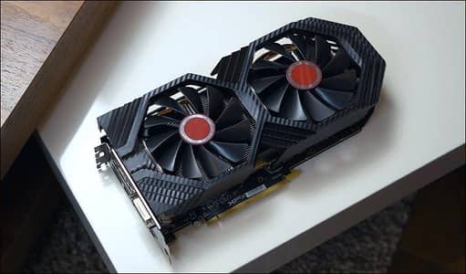 AMD RX 590 GME XFX BLACK WOLF 8GB