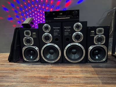 Vintage Hi-Fi Sound System — Technics + Pioneer + Harman Kardon