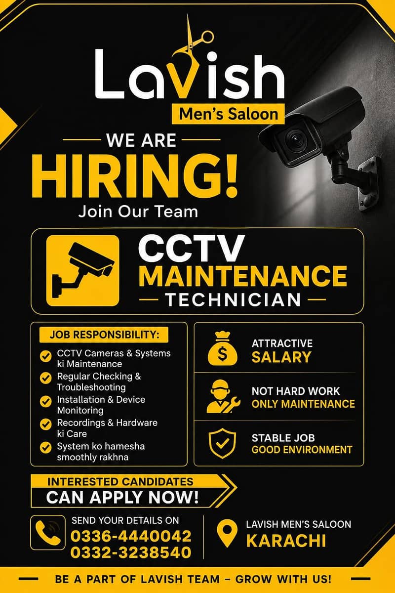 CCTV Technician 0