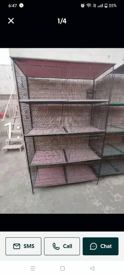Big size 8 portion cage