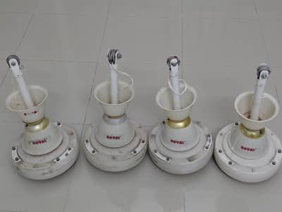 Royal ceiling fans 4 pieces