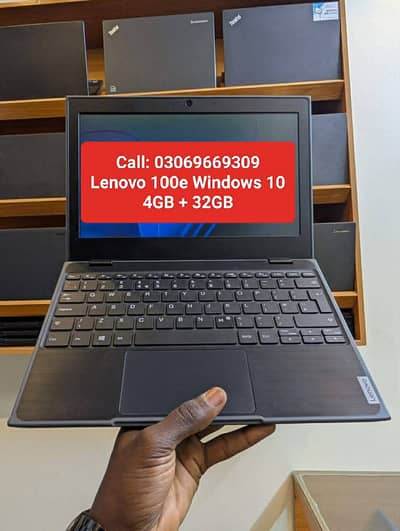 Lenovo 100e Window 10 Laptop 4GB Ram Price Only 10999/- With Warranty