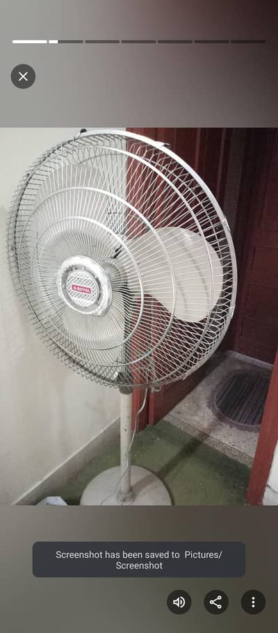 Copperpedestal fan 24inch
