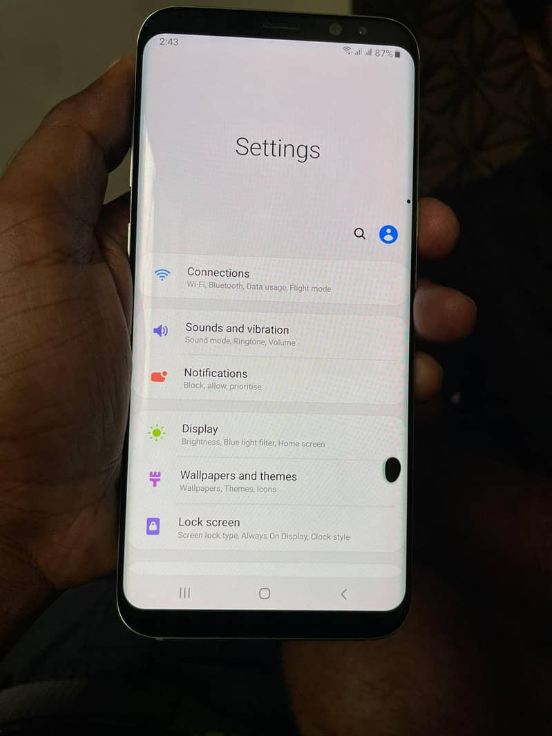 Samsung Mobile S8 Plus 0