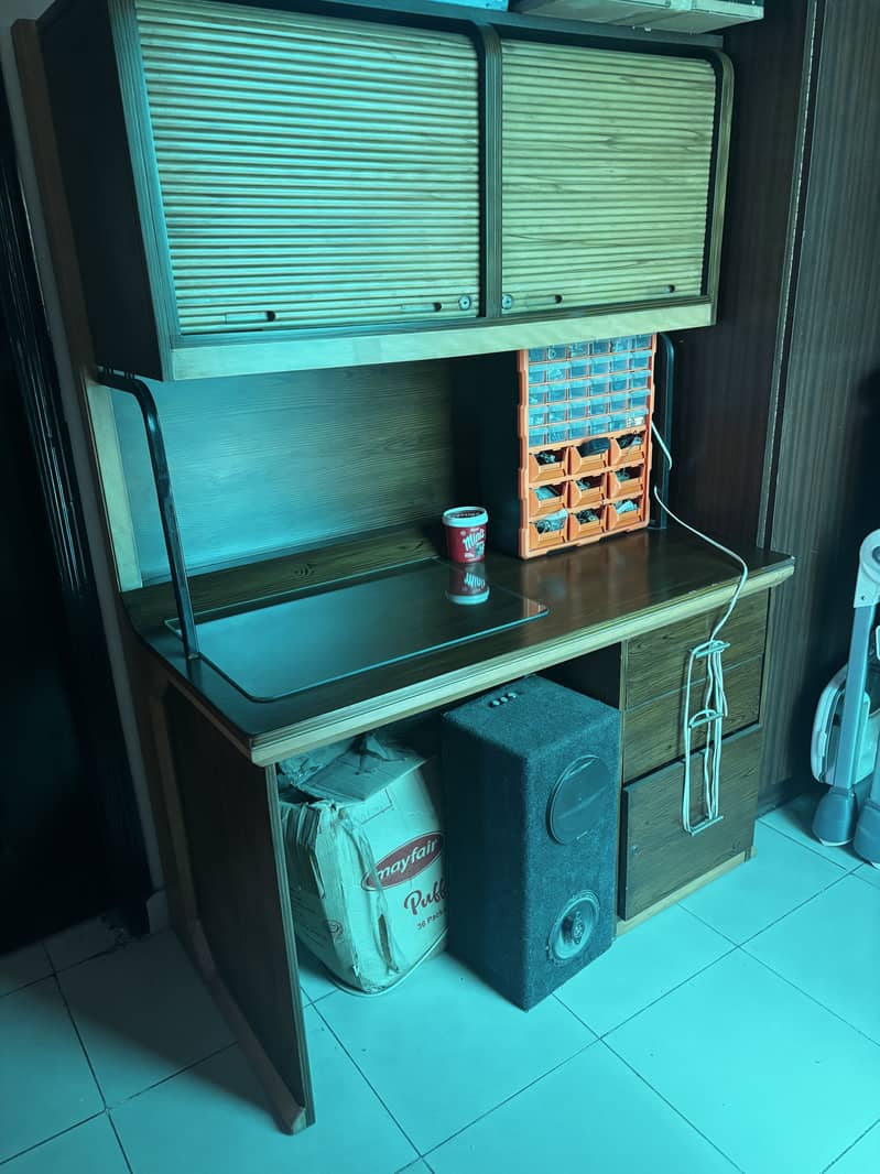 Study table + Big Storage space 0