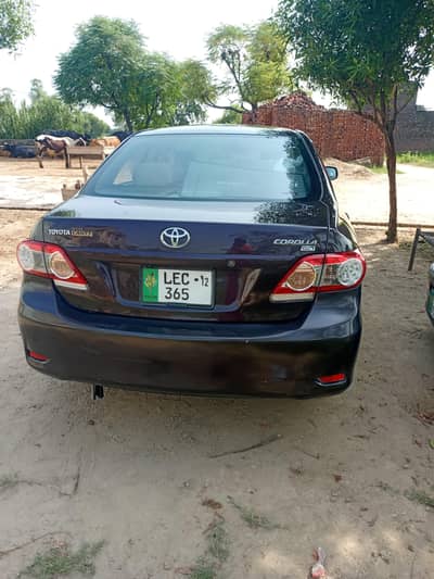 Toyota Corolla GLI 2012