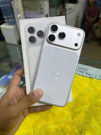 Apple iphone 17 pro max 256gb complete box