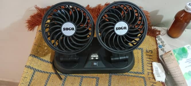 car dashboard fan new condition kuch din pehle liye the