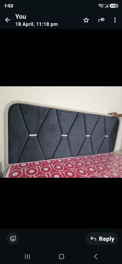 3 months used bed set
