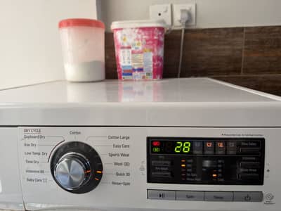 LG washer + dryer