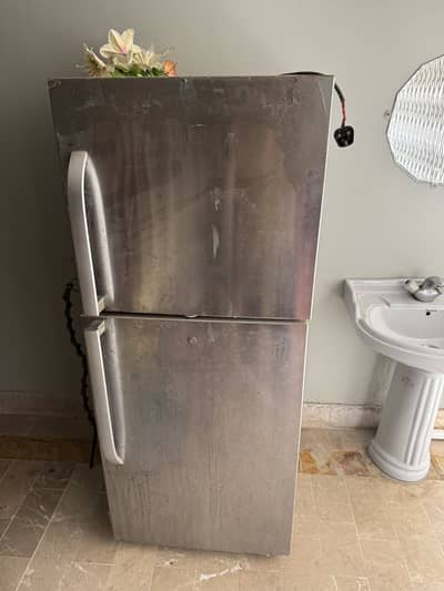 Haier double door fridge