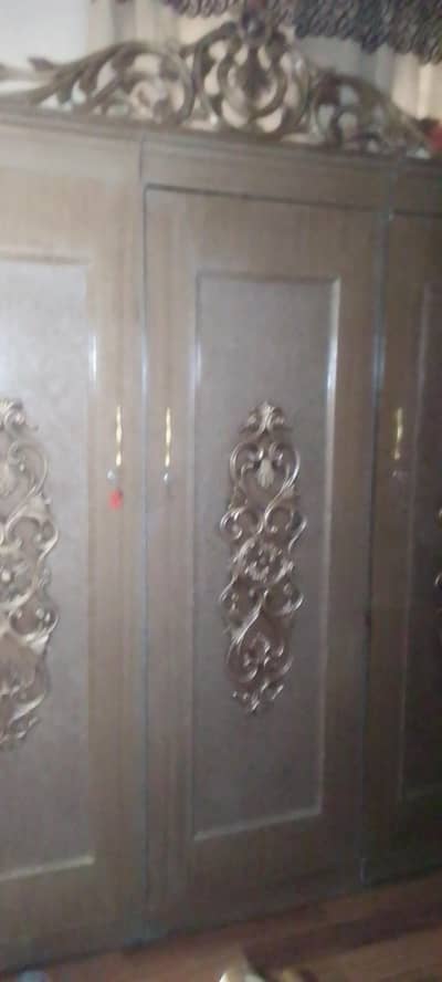 three door cupboard