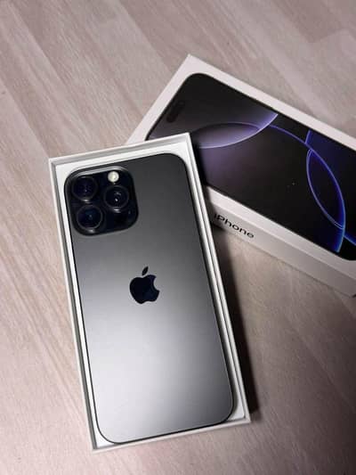 Apple iPhone 16 Pro Max 256-GB Factory Unlock Sim time available
