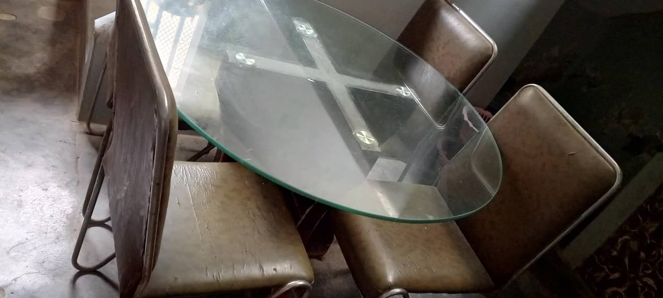 glass top dining table 2