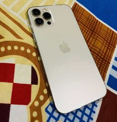 iPhone 12 Pro Max Gold 256 GB PTA Approved Dual Physical Sim 11 13 14