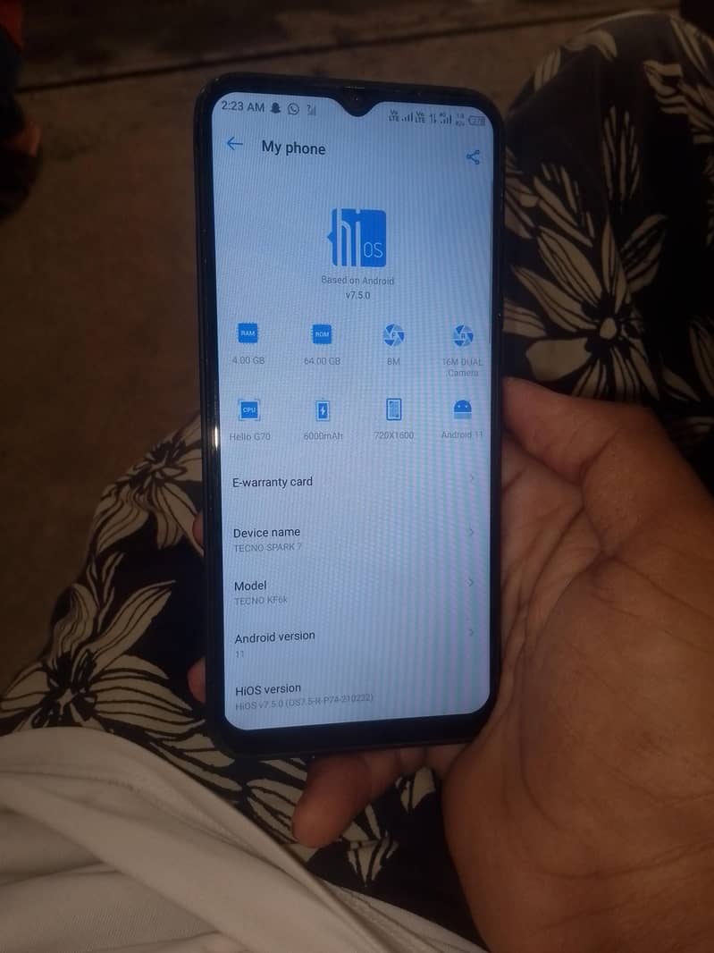 Tecno Spark 7 5