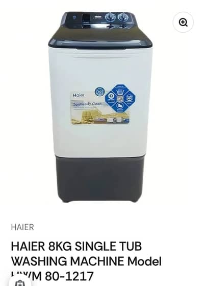 Haier Brand new washing machine