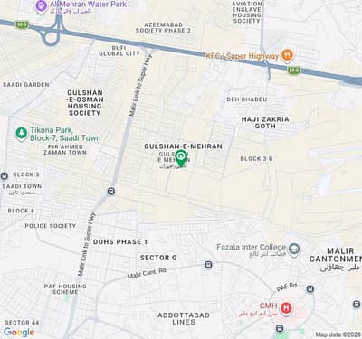 **Premium 240 Sq. Yards West Open Leased Plot | 60-Ft Road | Gulshan-e-Mehrn Sector 2D**