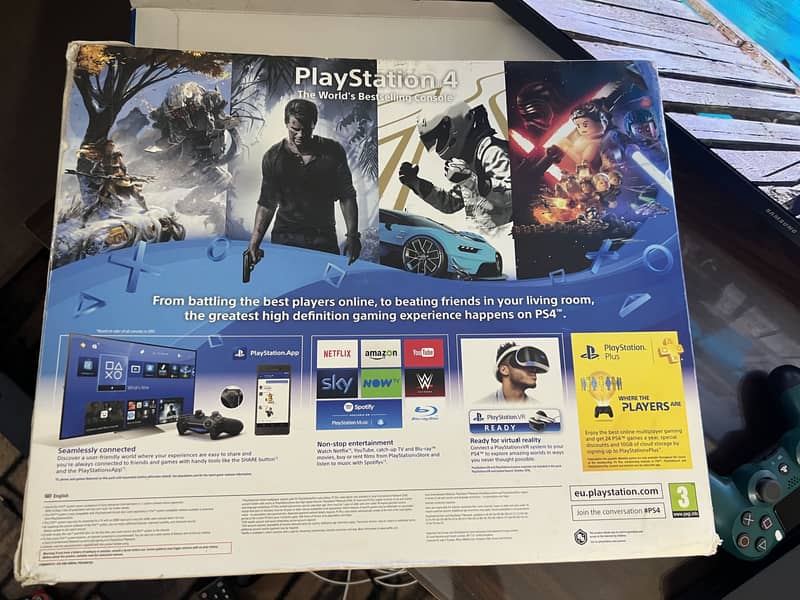 PS4 Slim with box, 13.52 version 3