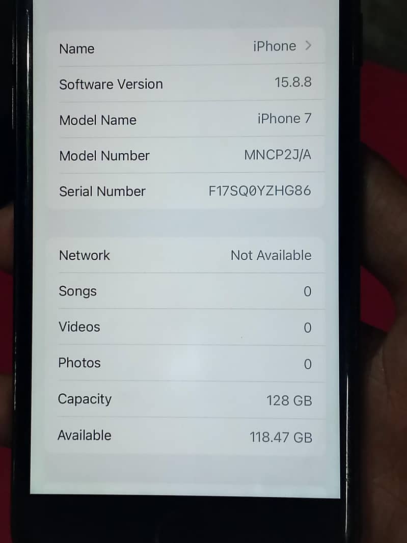 Apple iPhone 7 8