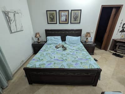 Wooden Bet Set King size