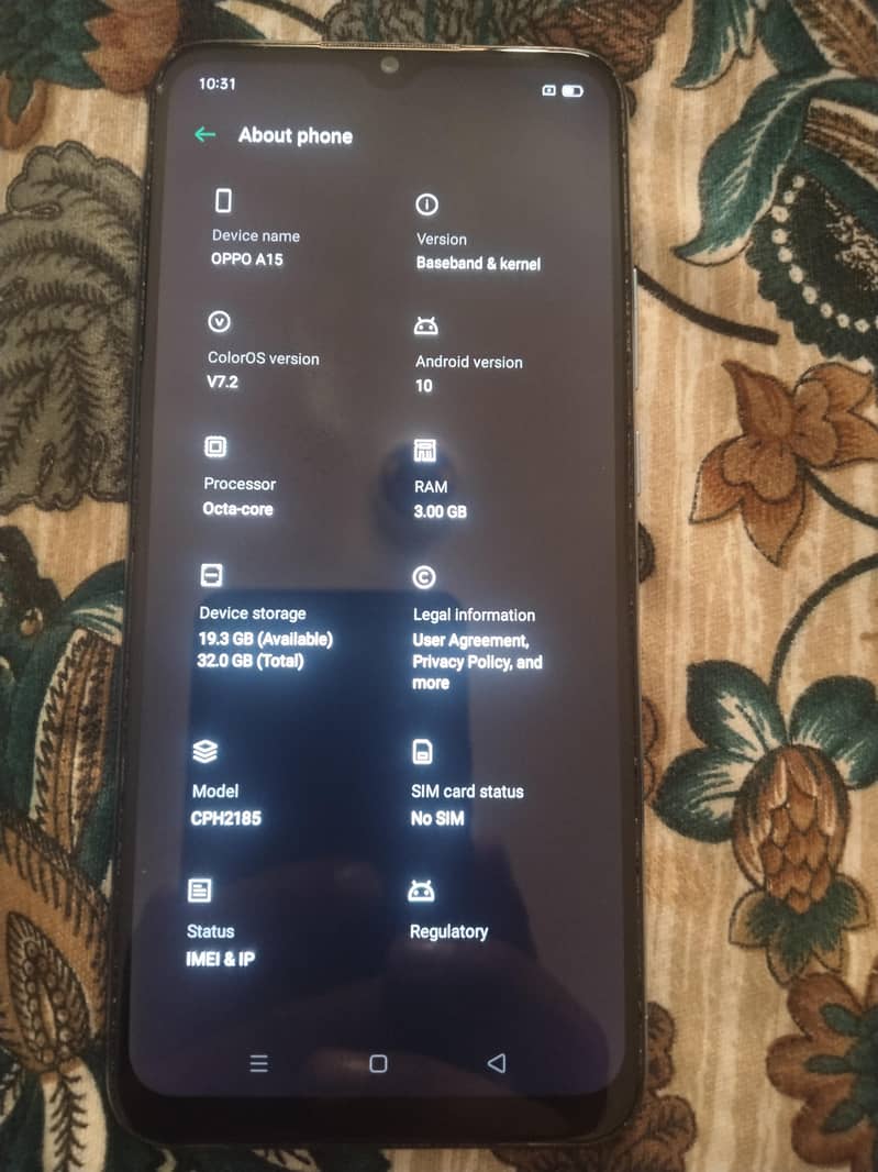 OPPO A15 3