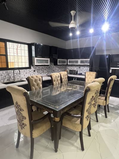 Dining table with 8 seats