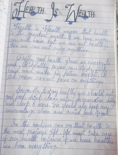 Professional Handwritten Written Articles & Essays - Any Topic