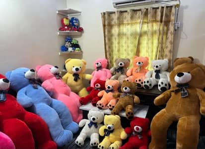 soft and fluffy all size teddy bears
