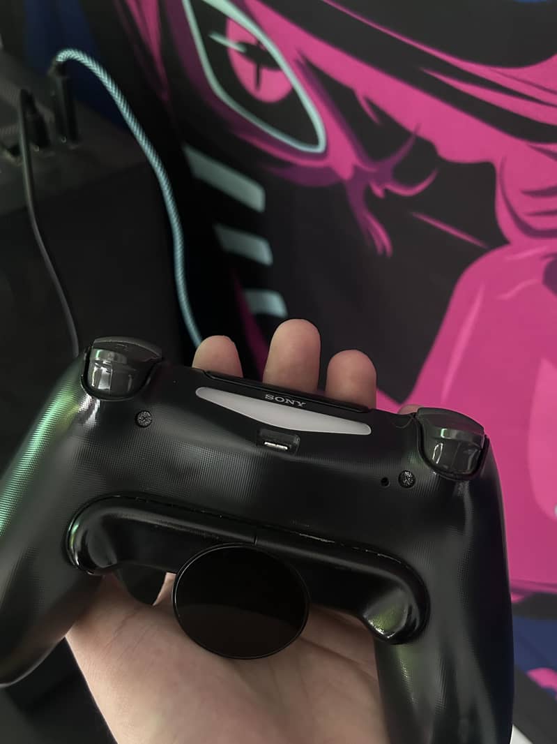 Ps4 Original Controller + Back Pedals Sony 2