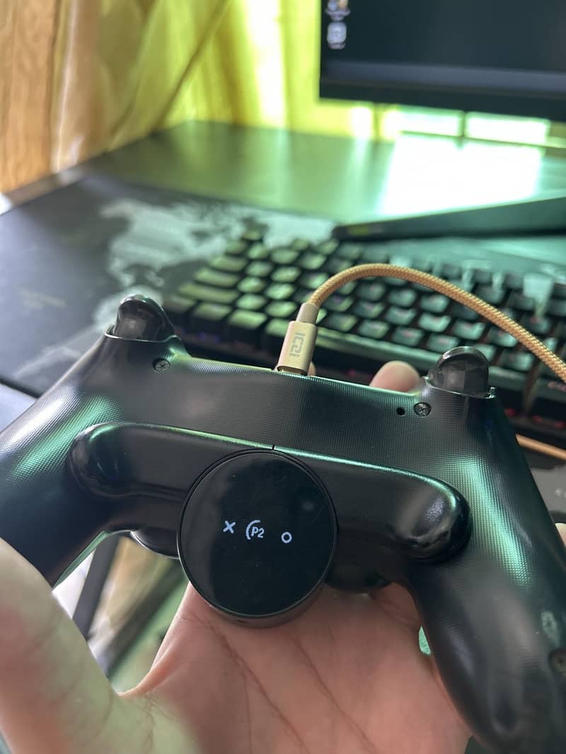 Ps4 Original Controller + Back Pedals Sony 3