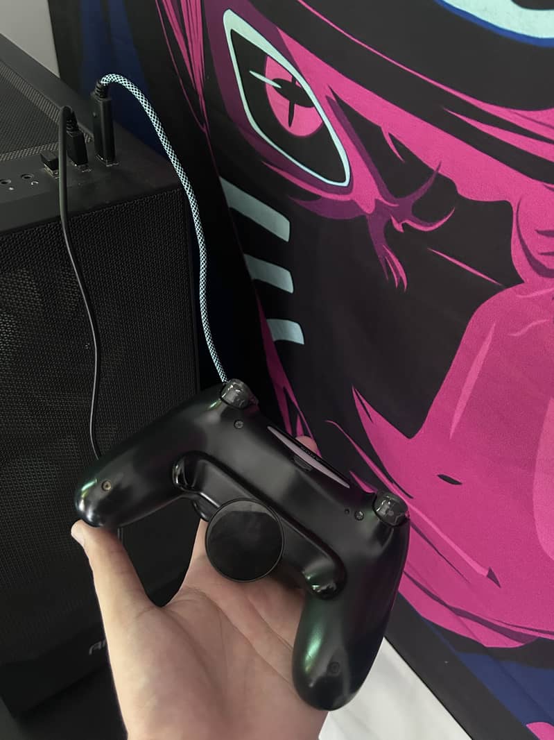 Ps4 Original Controller + Back Pedals Sony 8