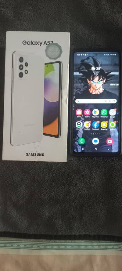 Samsung Mobile A52 8/128gb for sale and exchange
