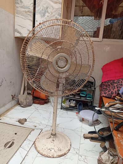 Heavy-Duty Pedestal Fan – Fully Working