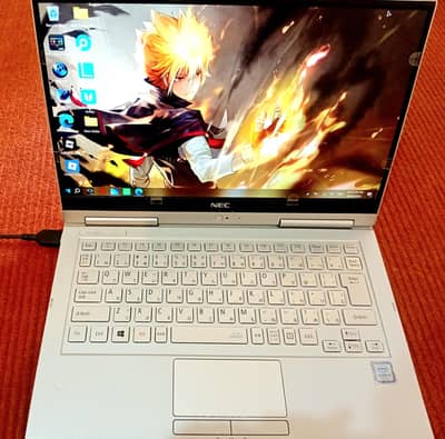 Nec i5-7th gen laptop with touch screen and 360° convertablle.