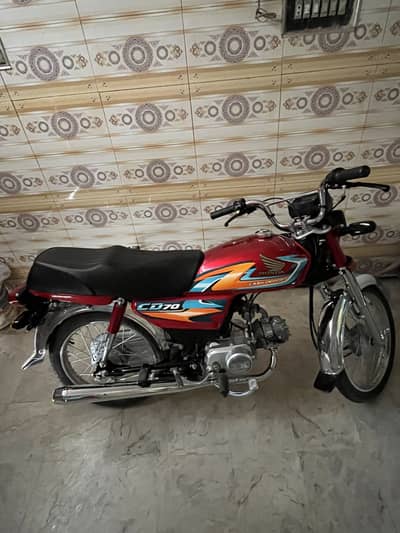 Honda Cd 70 2027 model For sale