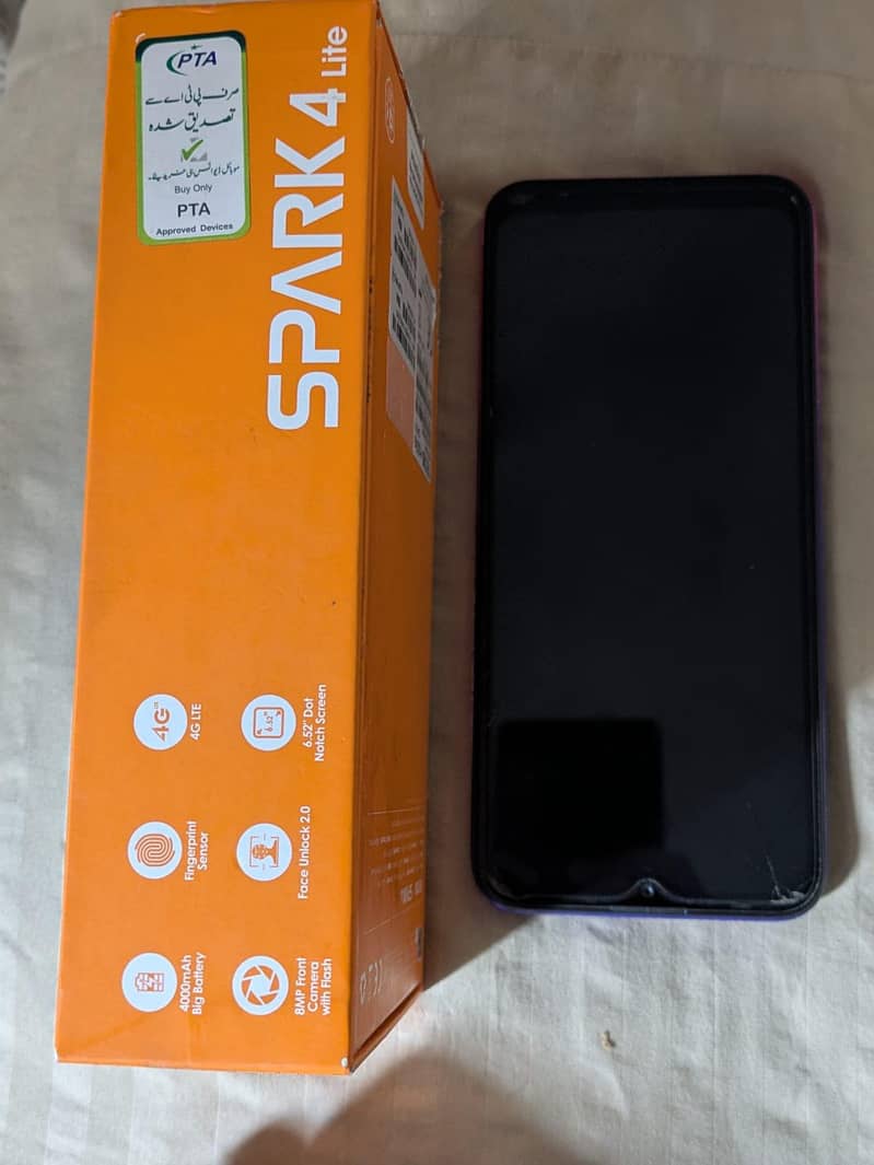 Tecno Spark 4 Lite 1