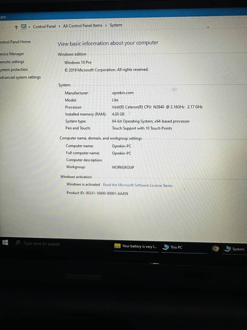 Chrome book 1