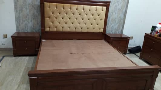wooden Bed Set