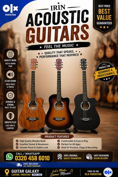 Guitars | guitar | acoustic | intermediate | student guitars COD new